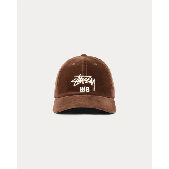 STUSSY x WALES BONNER CAP BROWN ONE SIZE NEW IN HAND